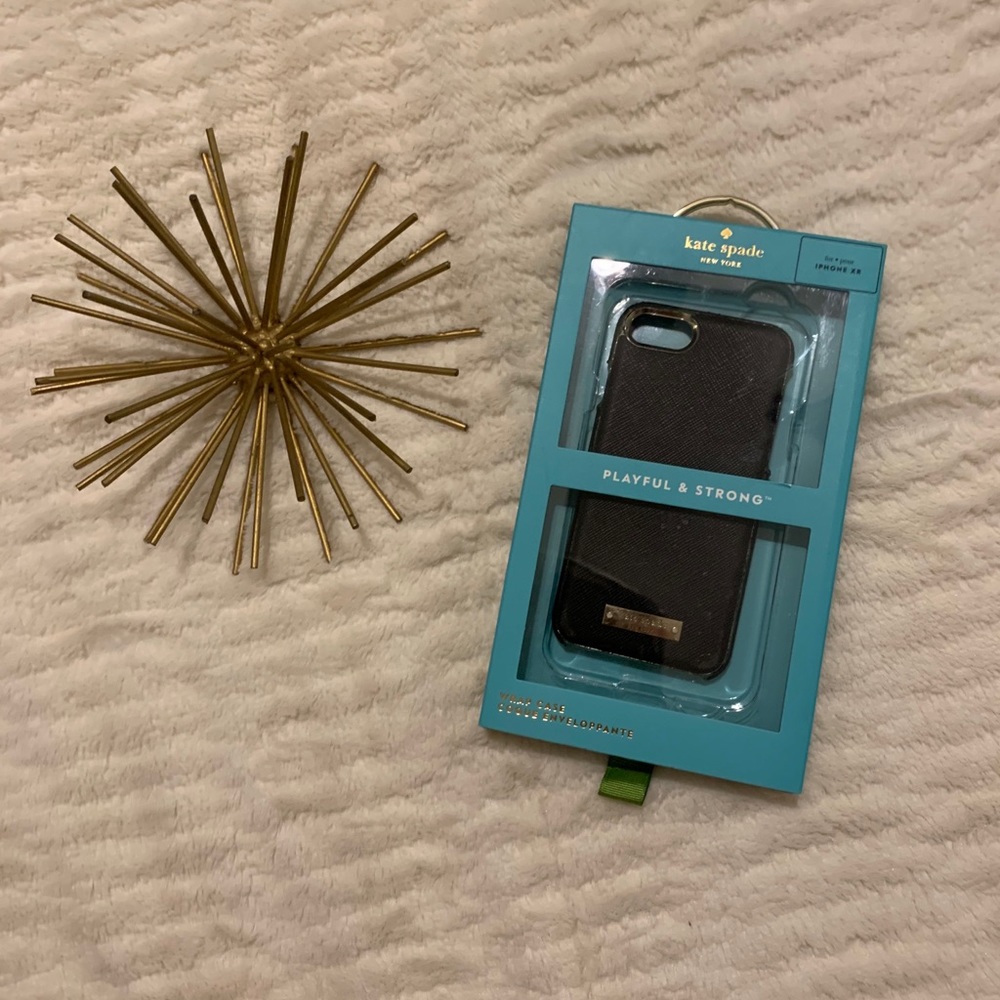 Kate Spade Black and Gold iPhone 6 Case